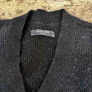 All Saints Black Sweater